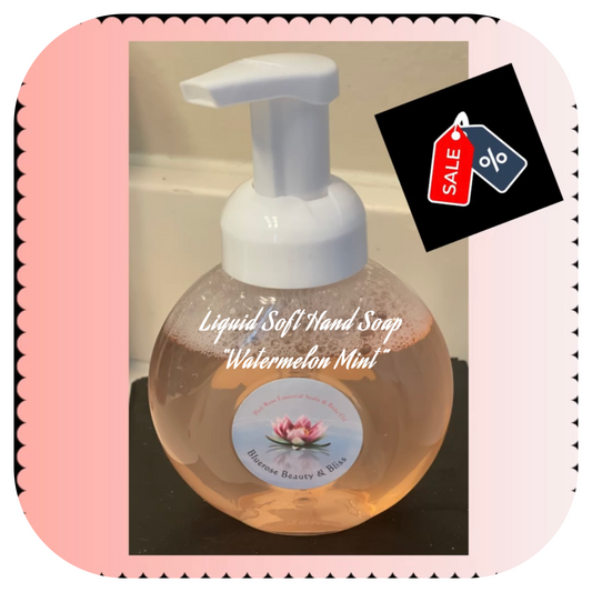 Liquid Hand Soft Soap- “Watermelon Mint”